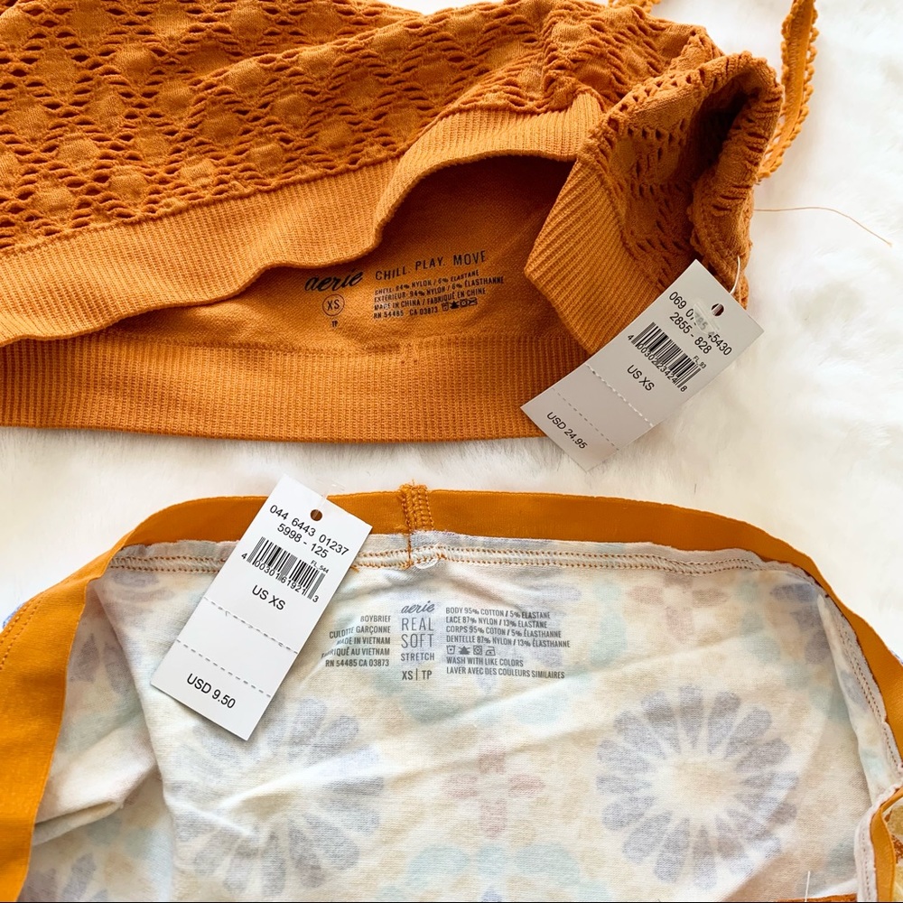 Aerie | NWT Seamless Bralette and Boybrief Undie - Picture 4 of 4